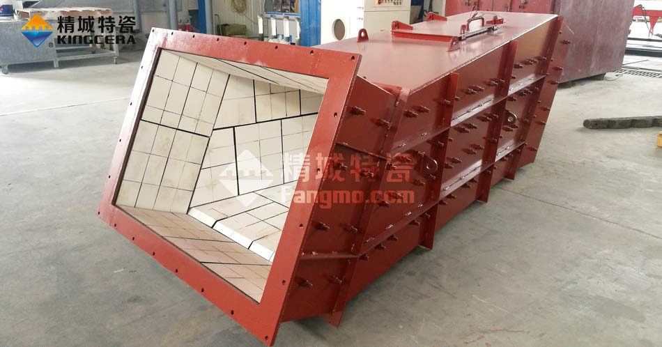 KB88凯时官网特瓷溜槽耐磨陶瓷衬板