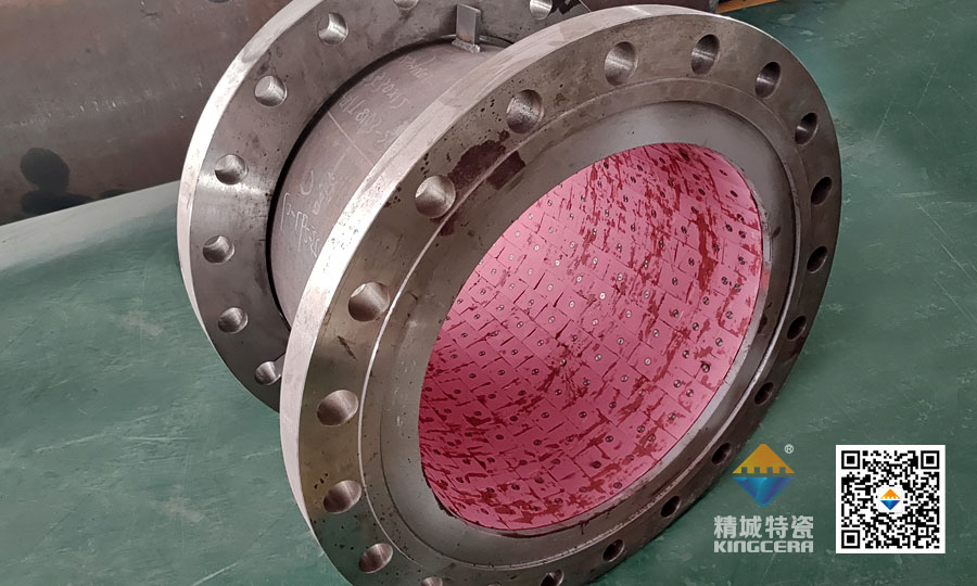 湖南KB88凯时官网耐磨陶瓷焊接受道