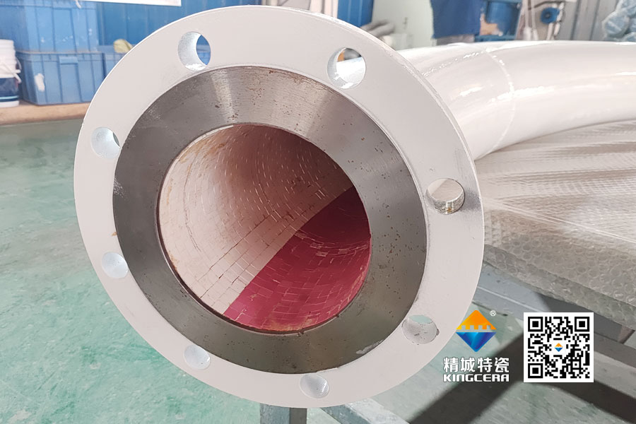 KB88凯时官网ZTA陶瓷贴片耐磨管道