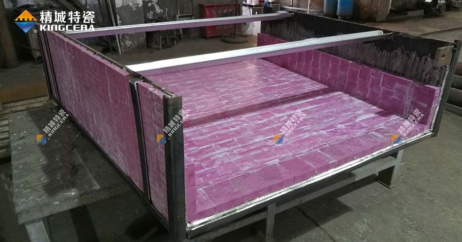 KB88凯时官网特瓷水泥立磨溜槽衬板厂家定制